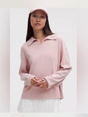 lululemon athletica Light Blush Pullover Top